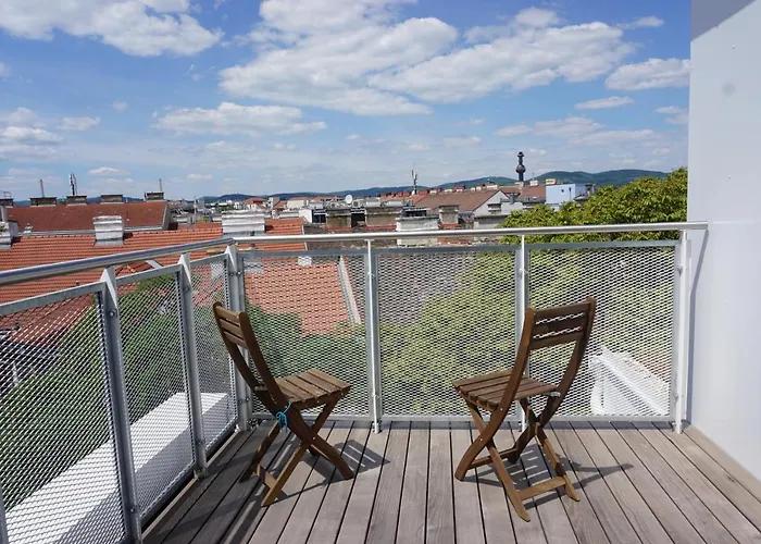 Augartenblick Penthouse 15 *