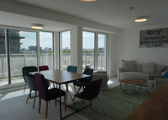 Augartenblick Penthouse 15 Daire *